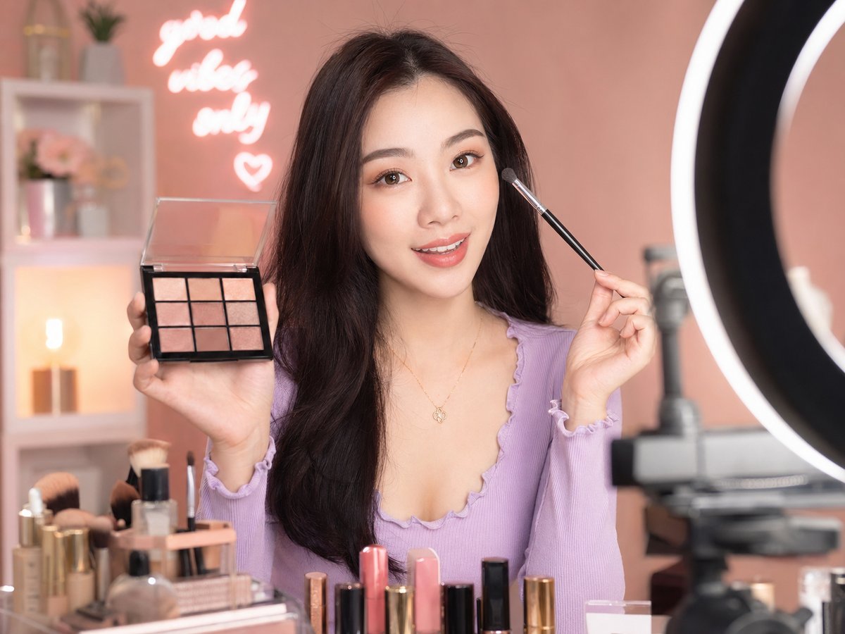 蜜桃美妆视频教程